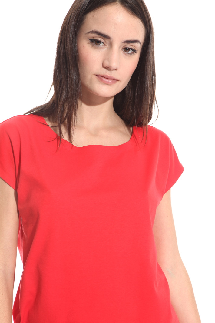 T-shirt in jersey interlock Intrend T-shirt in jersey interlock Intrend
