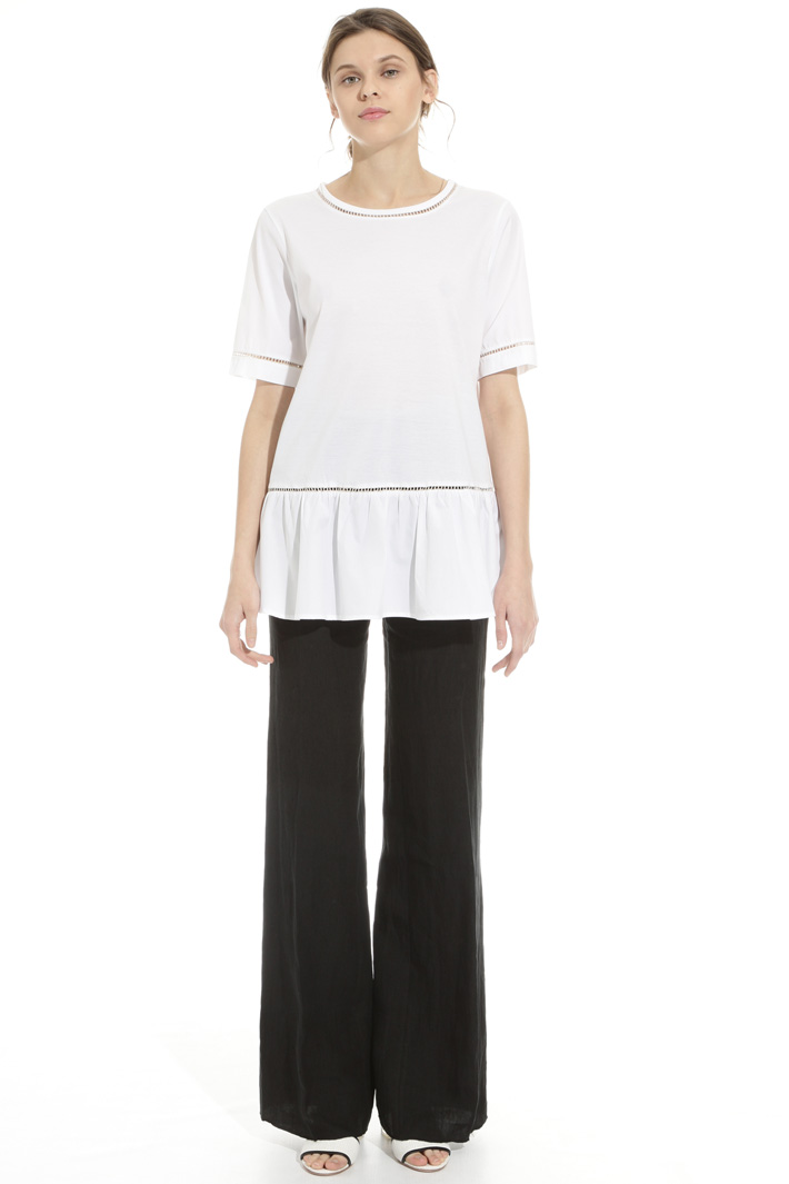 T-shirt in cotone con ajour
Intrend T-shirt in cotone con ajour
Intrend