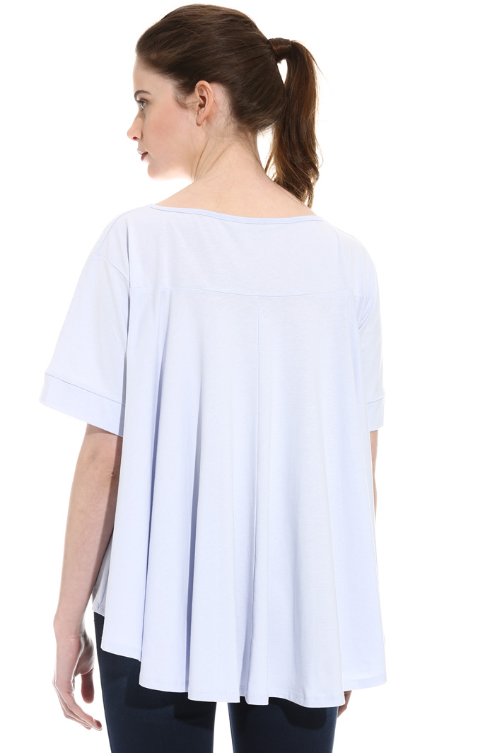 Flared jersey T-shirt Intrend Flared jersey T-shirt Intrend