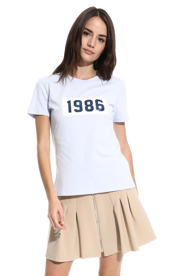 T-shirt in jersey di cotone Intrend T-shirt in jersey di cotone Intrend
