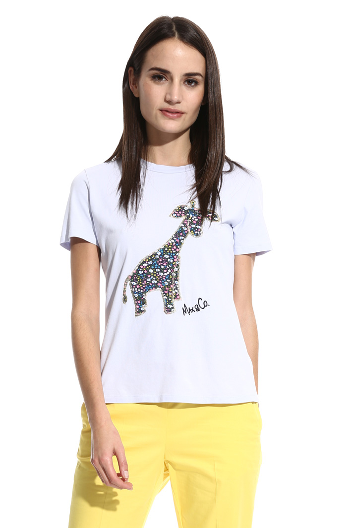T-shirt con applicazioni Intrend T-shirt con applicazioni Intrend