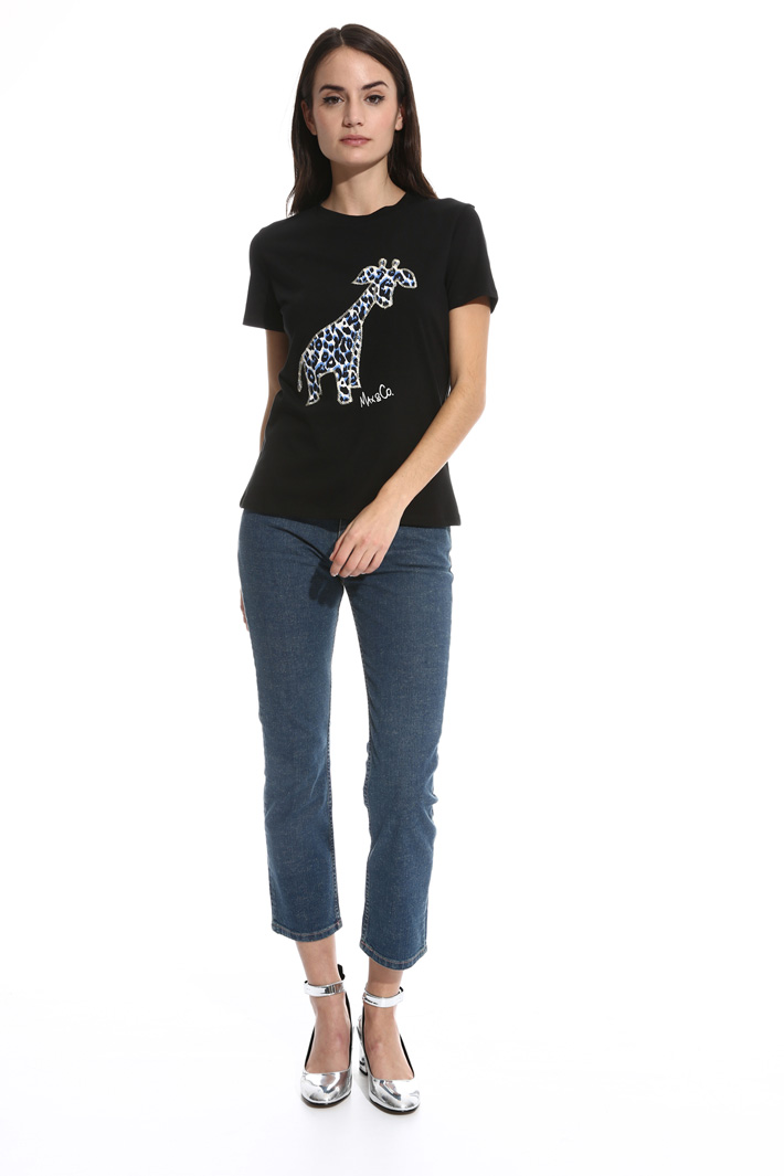T-shirt con applicazioni Intrend T-shirt con applicazioni Intrend