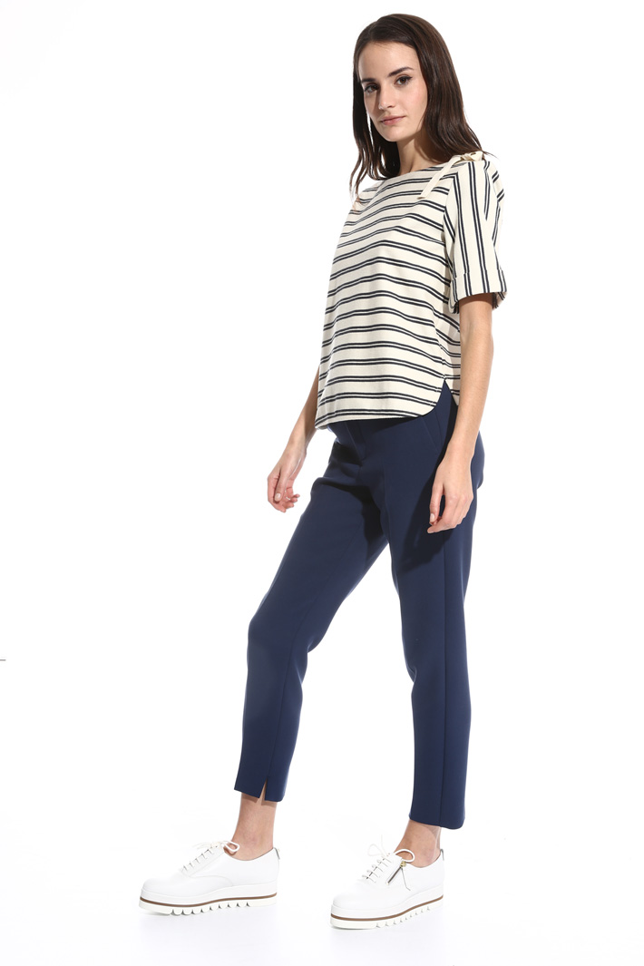 T-shirt in jersey chevron Intrend T-shirt in jersey chevron Intrend