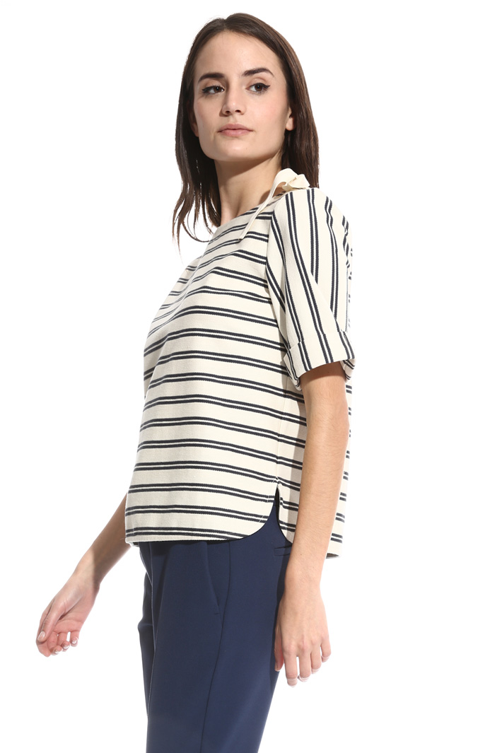 T-shirt in jersey chevron Intrend T-shirt in jersey chevron Intrend