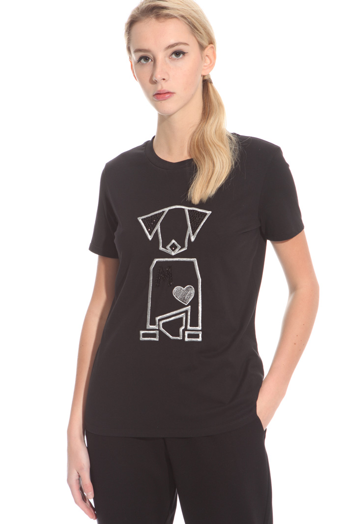 T-shirt girocollo in cotone Intrend T-shirt girocollo in cotone Intrend