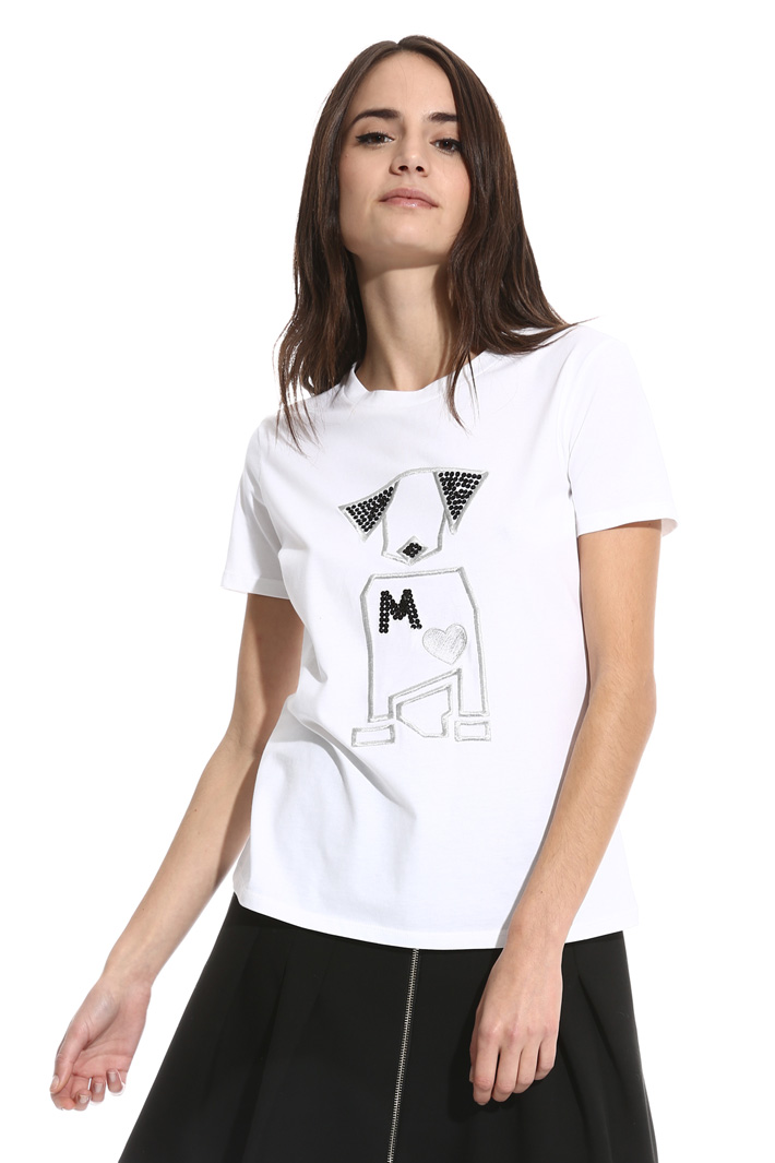 T-shirt girocollo in cotone Intrend T-shirt girocollo in cotone Intrend