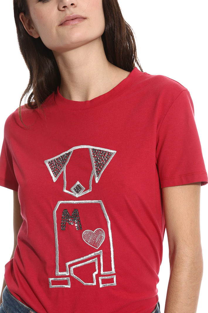 T-shirt girocollo in cotone Intrend T-shirt girocollo in cotone Intrend