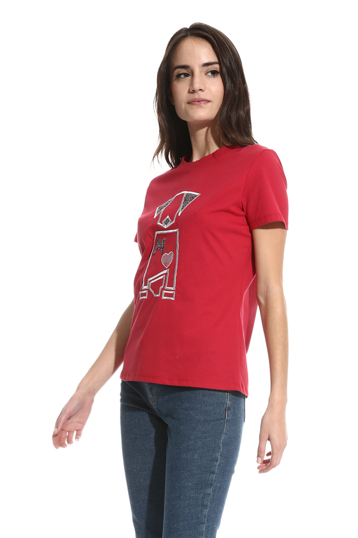 T-shirt girocollo in cotone Intrend T-shirt girocollo in cotone Intrend