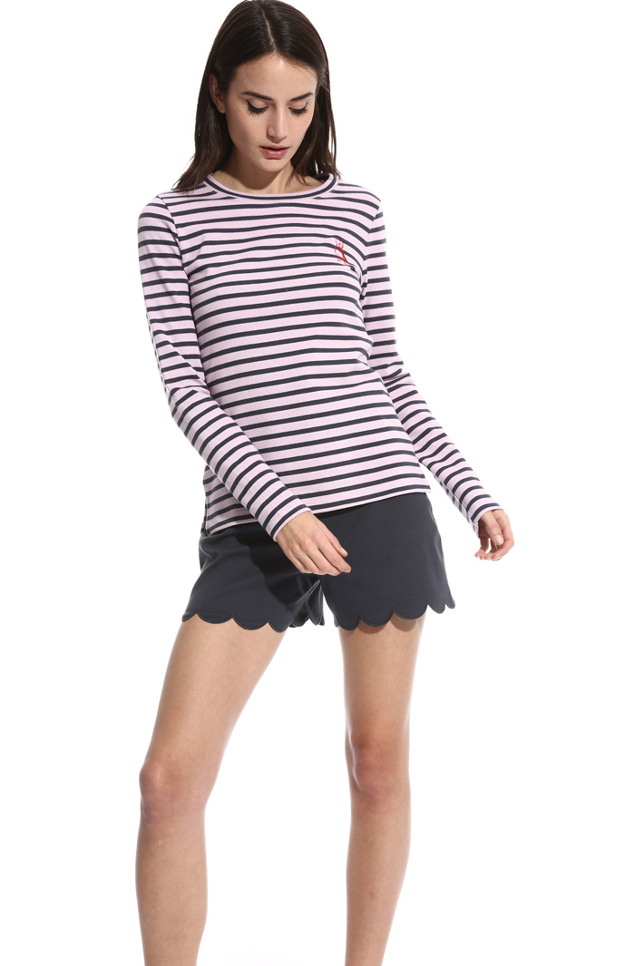 T-shirt in jersey pesante Intrend T-shirt in jersey pesante Intrend