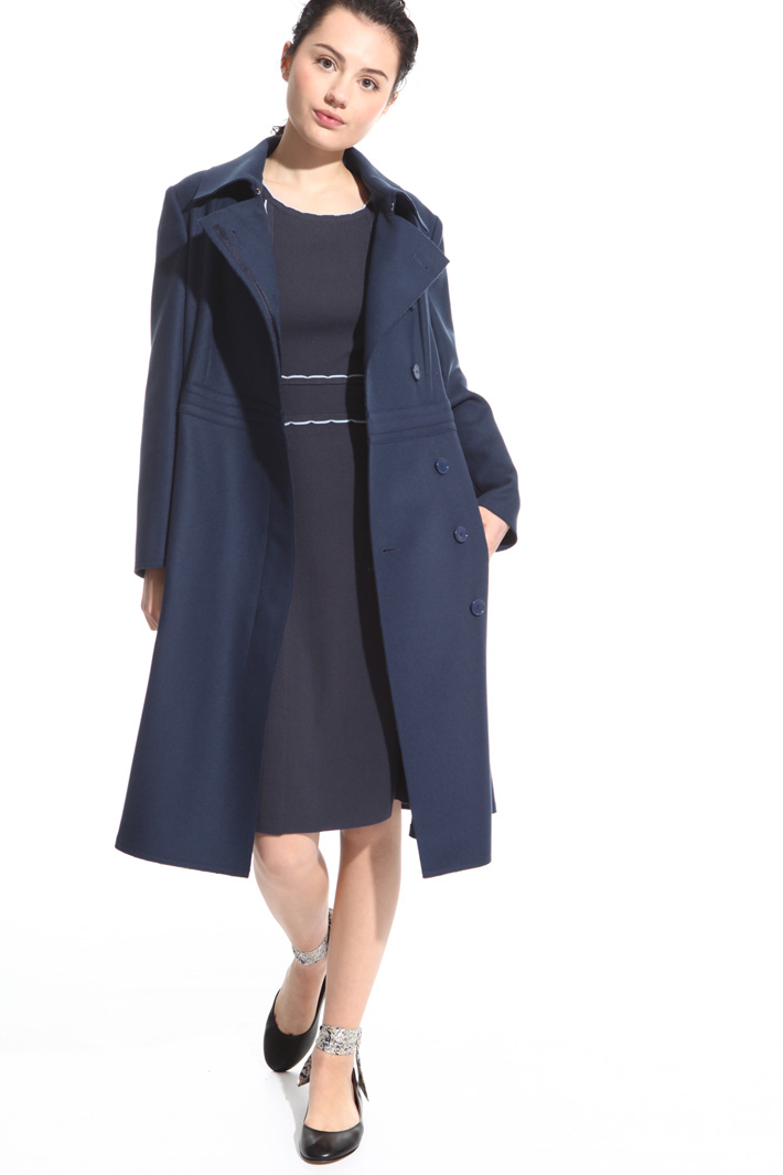 Cappotto redingote in panno Intrend Cappotto redingote in panno Intrend
