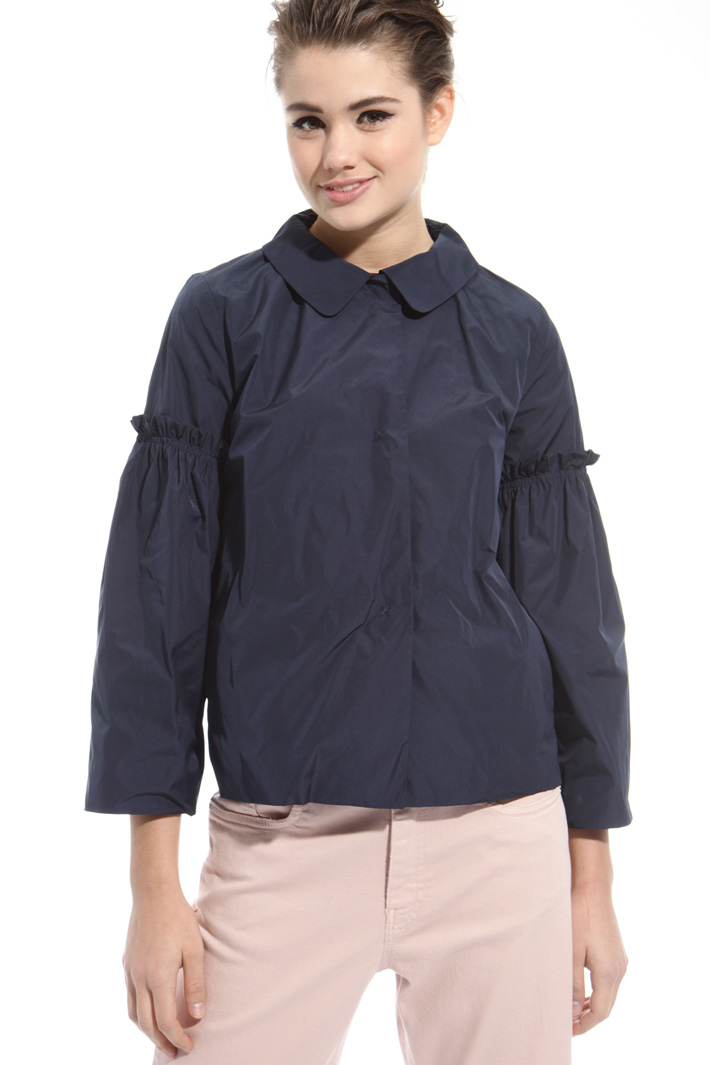 Jacket with frilled sleeves Intrend Jacket with frilled sleeves Intrend