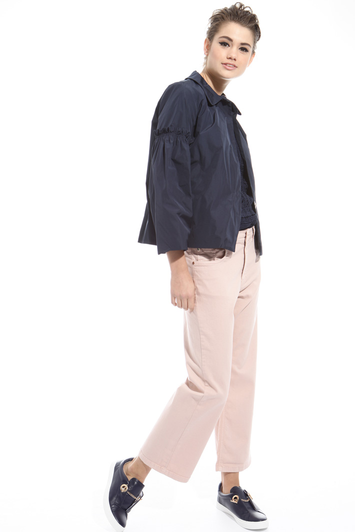 Jacket with frilled sleeves Intrend Jacket with frilled sleeves Intrend