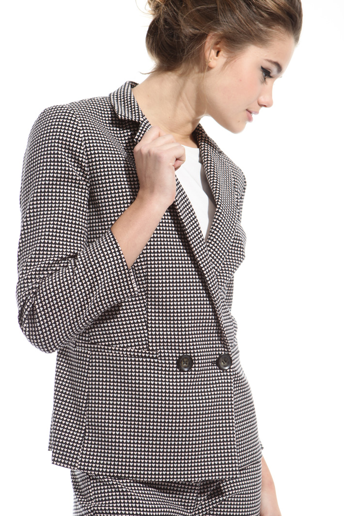 Blazer in jacquard stretch Intrend Blazer in jacquard stretch Intrend