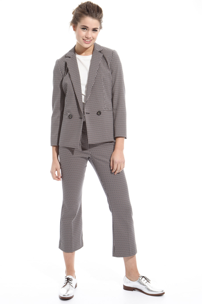 Blazer in jacquard stretch Intrend Blazer in jacquard stretch Intrend