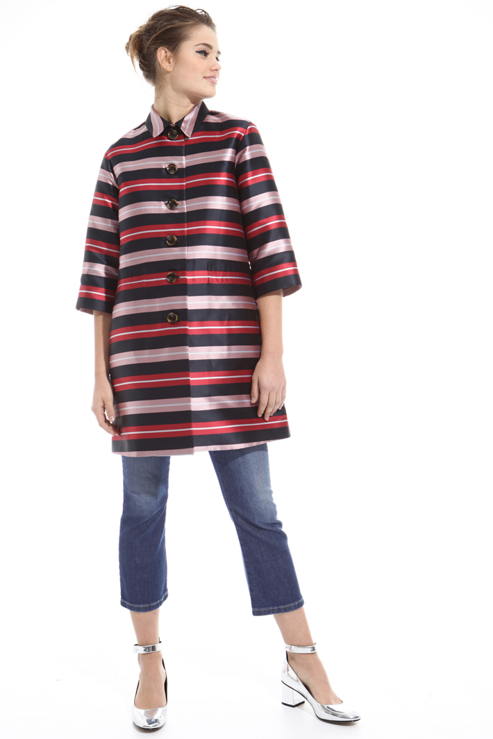 Spolverino in tessuto jacquard Intrend Spolverino in tessuto jacquard Intrend