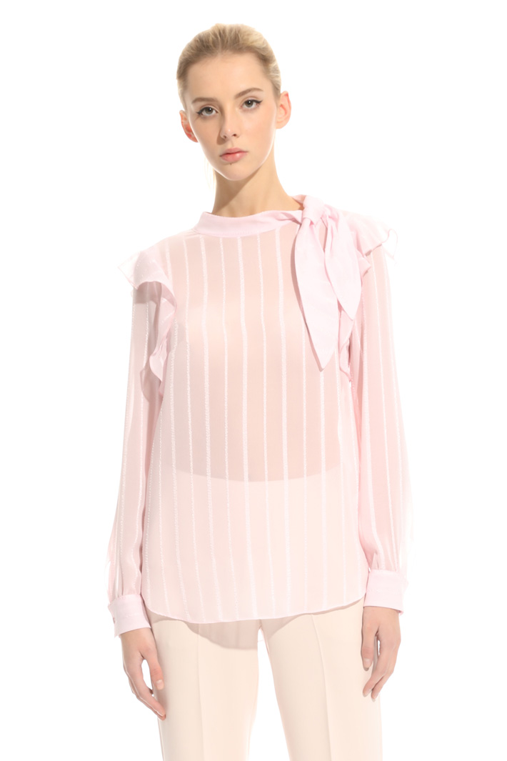 Blusa in crepe operata Intrend Blusa in crepe operata Intrend