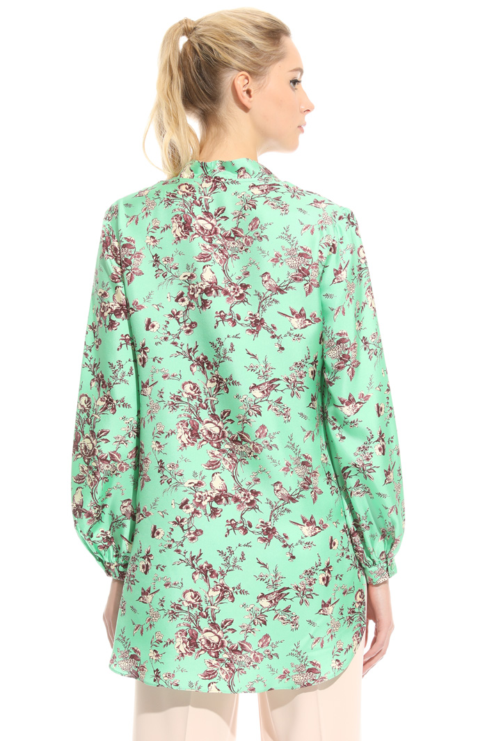 Maxi blusa in twill Intrend Maxi blusa in twill Intrend