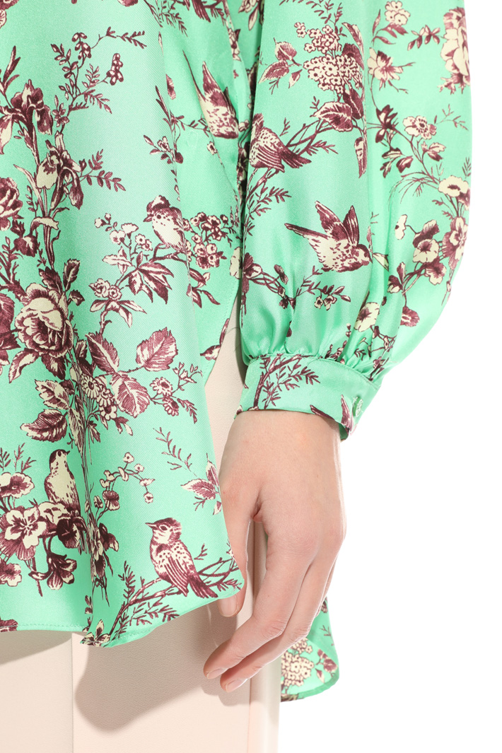 Maxi blusa in twill Intrend Maxi blusa in twill Intrend