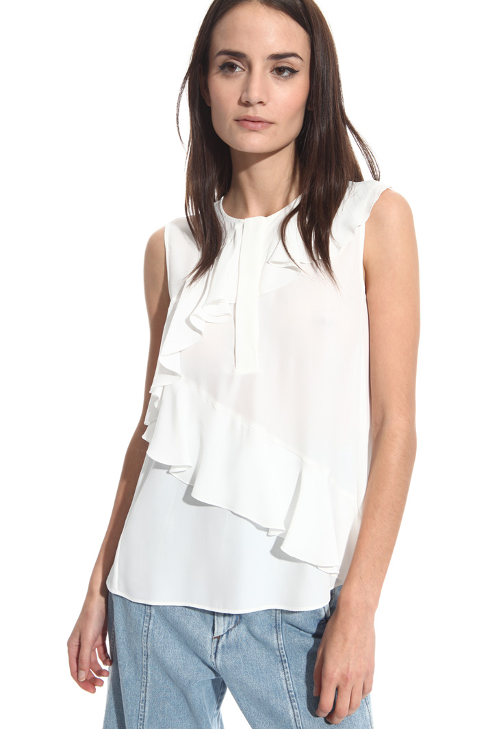 Top with frills Intrend Top with frills Intrend