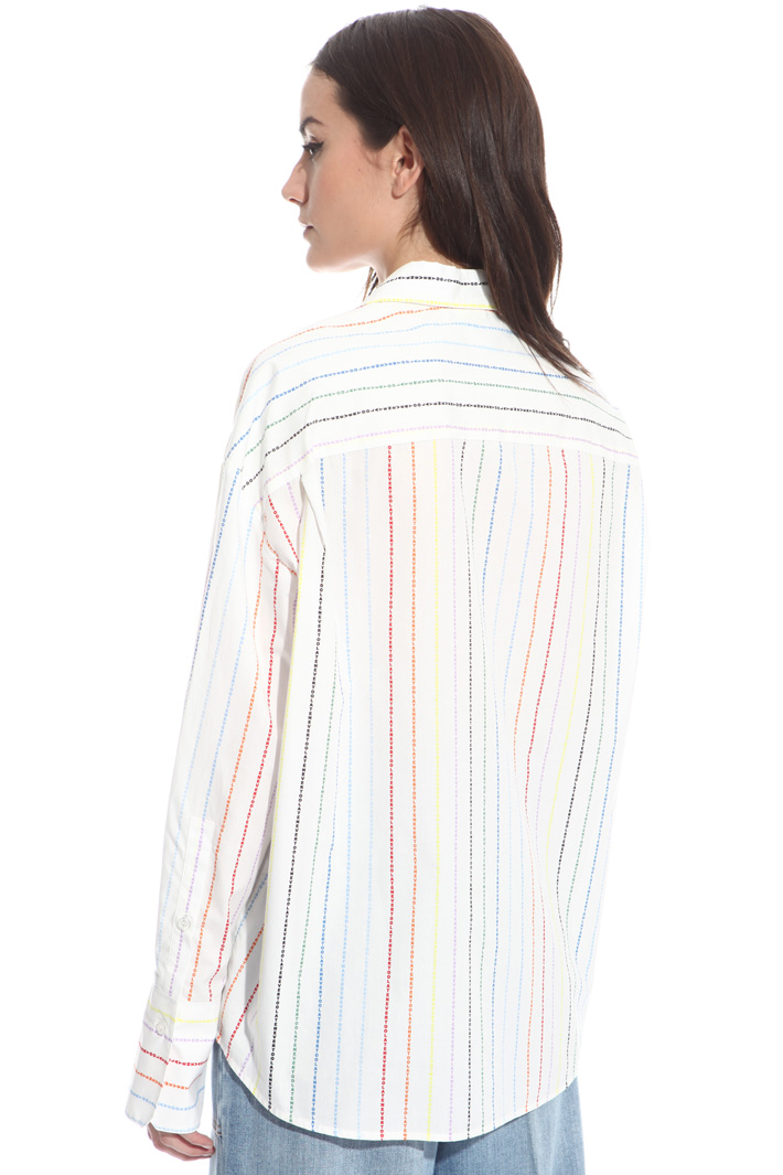 Camicia con stampa a scritte Intrend Camicia con stampa a scritte Intrend