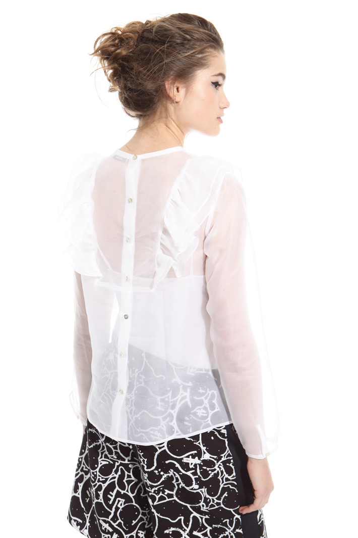 Silk organza shirt Intrend Silk organza shirt Intrend