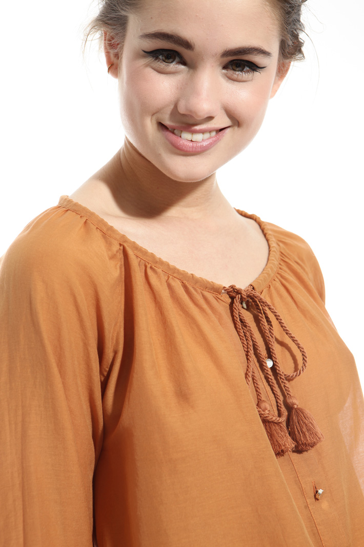 Cotton muslin blouse Intrend Cotton muslin blouse Intrend