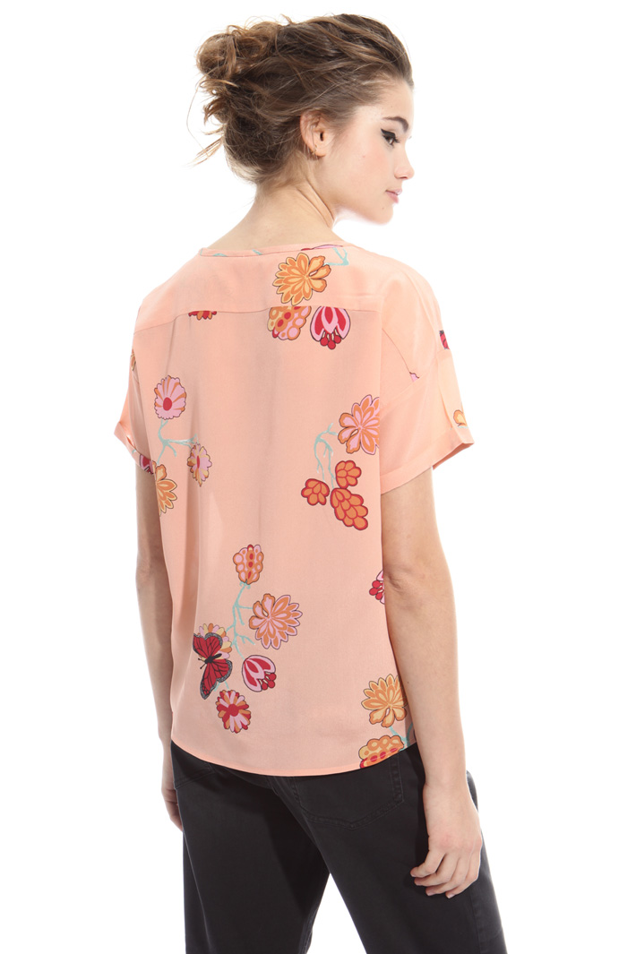 Top in crepe de chine Intrend Top in crepe de chine Intrend