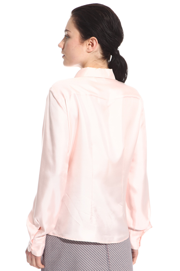 Camicia in twill di seta Intrend Camicia in twill di seta Intrend
