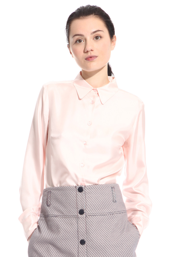 Camicia in twill di seta Intrend Camicia in twill di seta Intrend