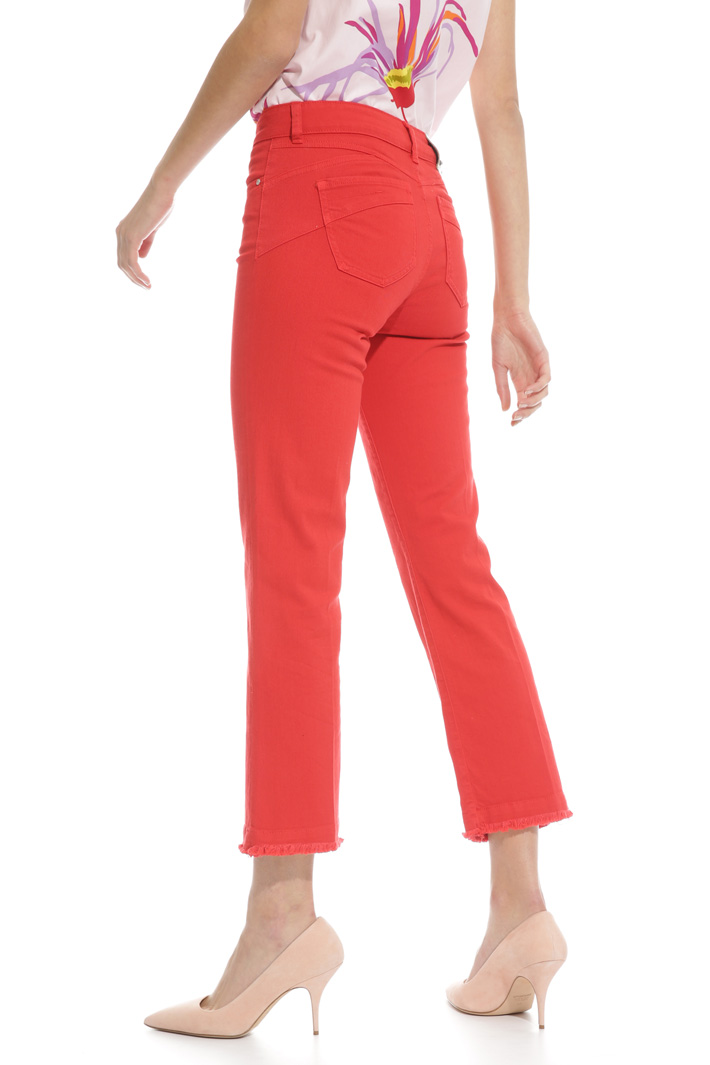 Fringed hem trousers Diffusione Tessile Fringed hem trousers Diffusione Tessile