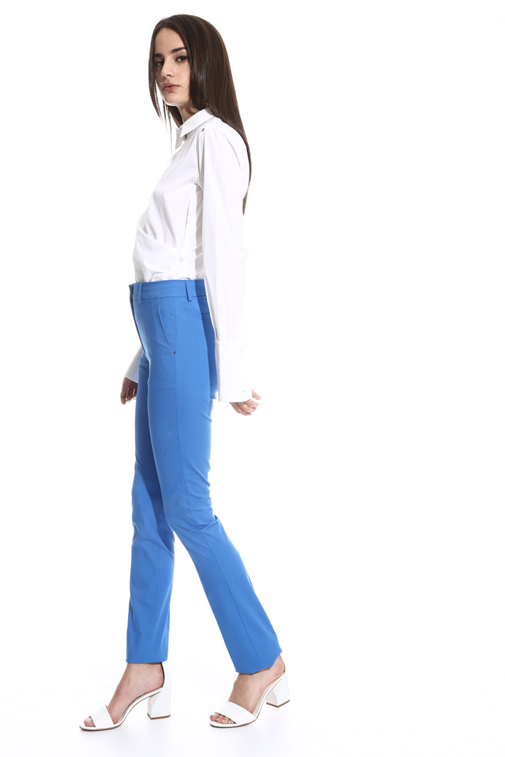 Pantalone sigaretta in cotone Intrend Pantalone sigaretta in cotone Intrend