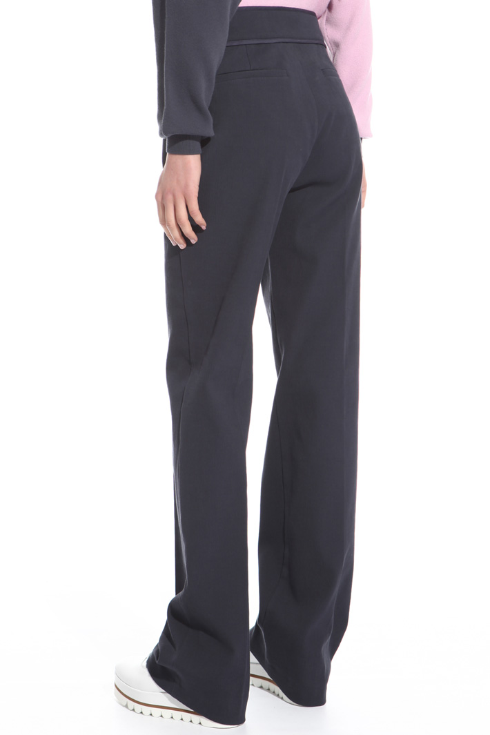 Pantalone in cotone cannetté Intrend Pantalone in cotone cannetté Intrend