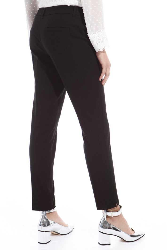 Pantalone in faille di cotone Intrend Pantalone in faille di cotone Intrend