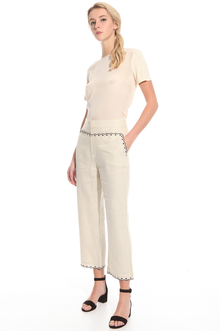 Pure linen trousers Intrend Pure linen trousers Intrend