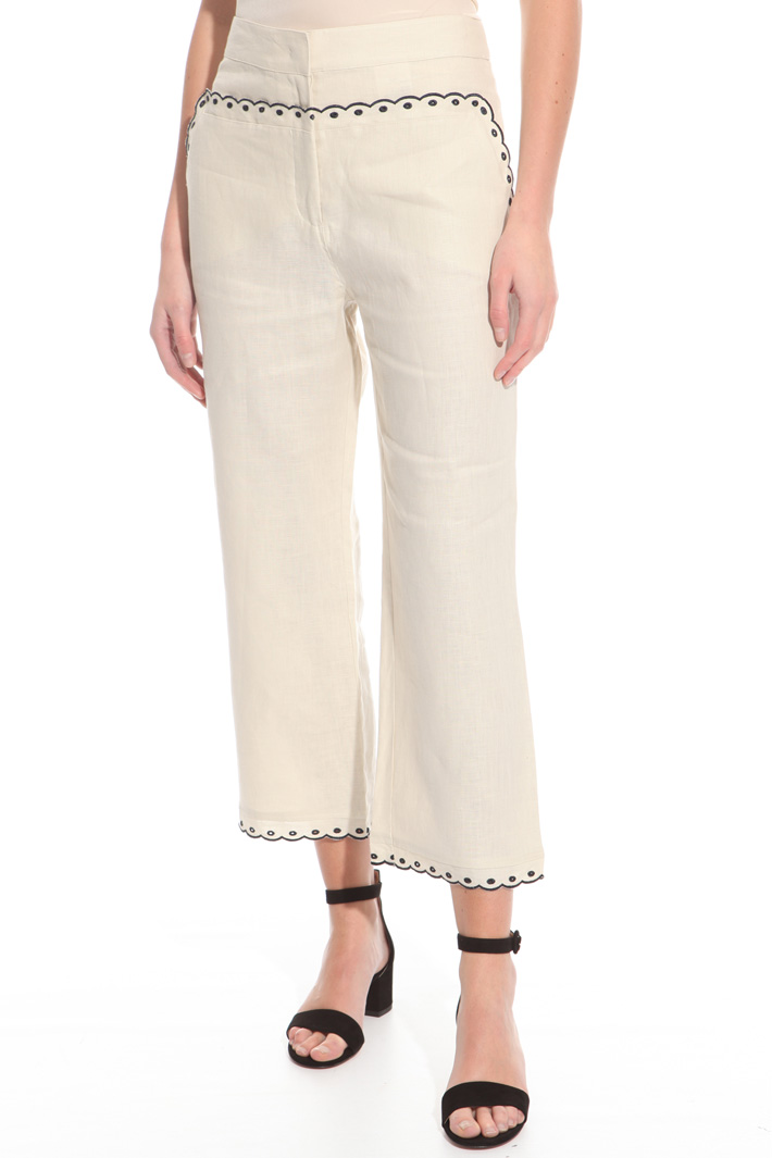 Pure linen trousers Intrend Pure linen trousers Intrend