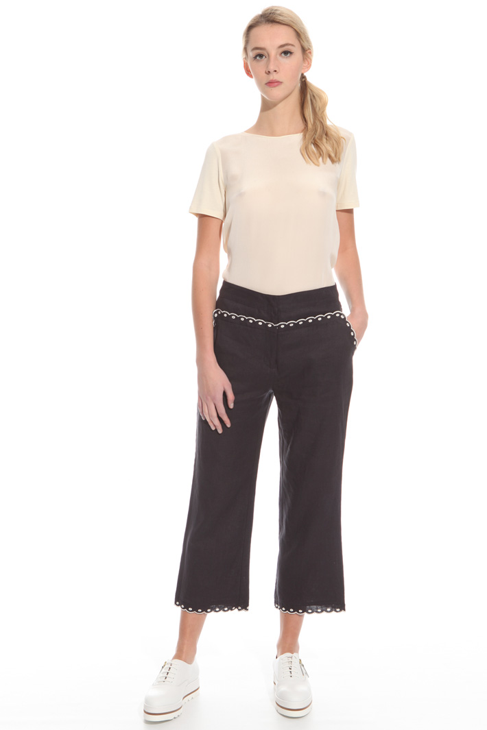 Pantalone in puro lino Intrend Pantalone in puro lino Intrend