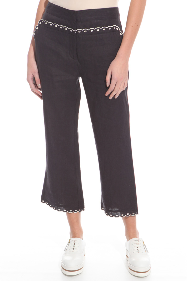 Pantalone in puro lino Intrend Pantalone in puro lino Intrend