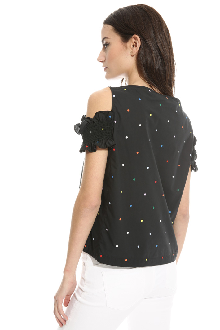 Top lavorazioni punto smock Intrend Top lavorazioni punto smock Intrend