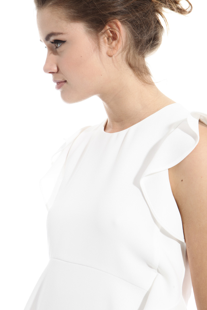 Top in sablé con ruches Intrend Top in sablé con ruches Intrend