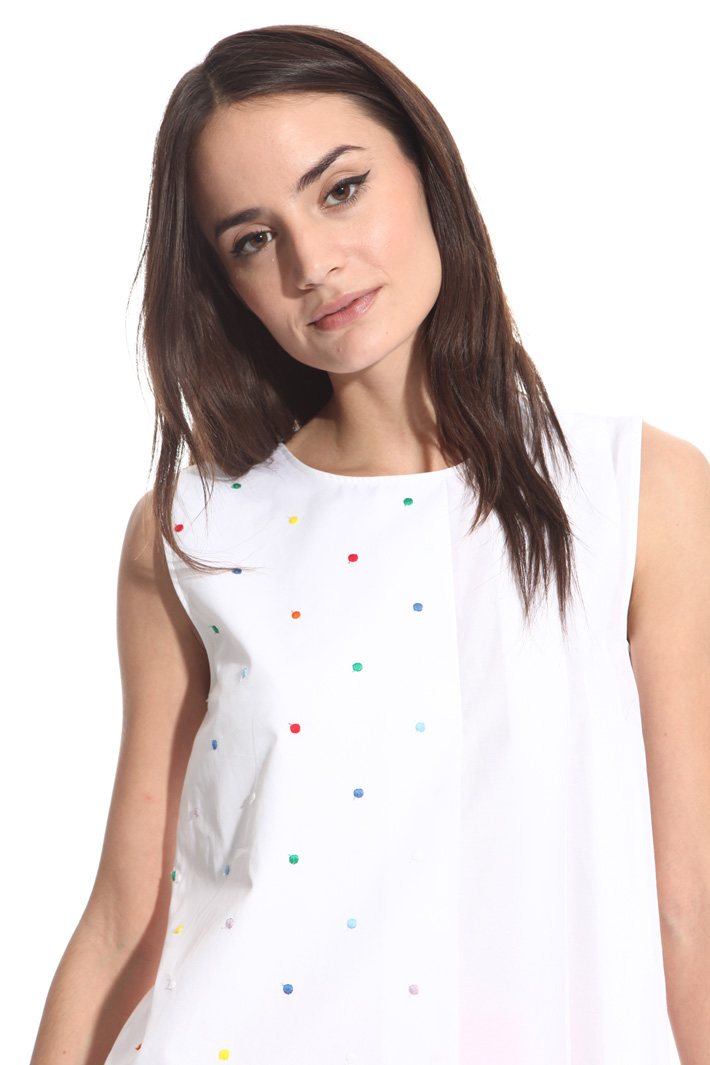 Top con ricamo in filo Intrend Top con ricamo in filo Intrend