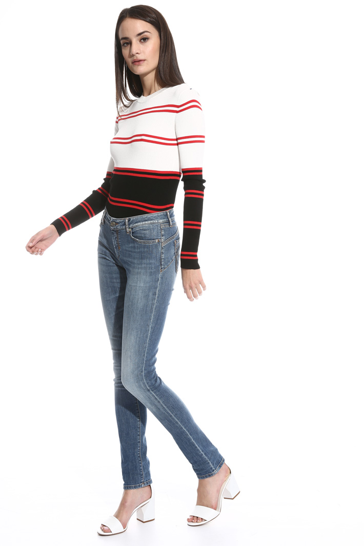 Pantalone skinny cinque tasche Intrend Pantalone skinny cinque tasche Intrend