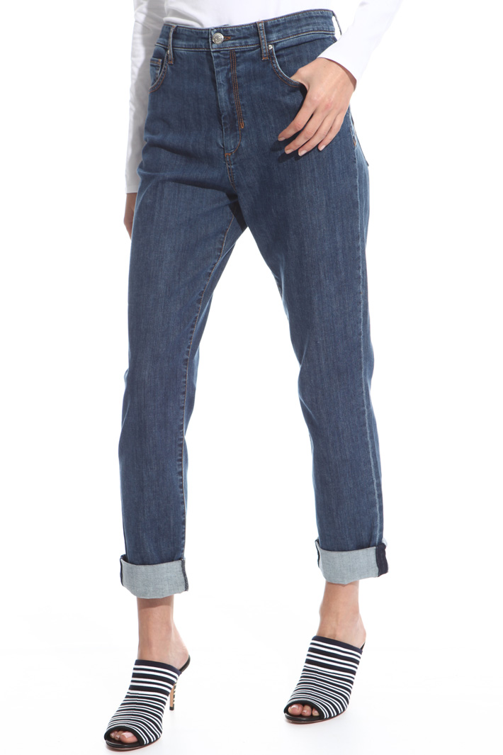 Jeans con risvolto Intrend Jeans con risvolto Intrend