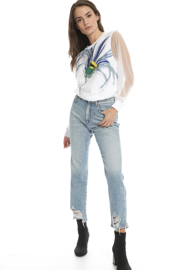 Ripped mom jeans Intrend Ripped mom jeans Intrend