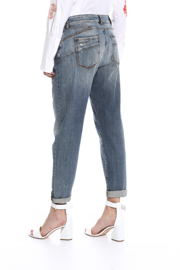 Jeans boyfriend a vita bassa Intrend Jeans boyfriend a vita bassa Intrend