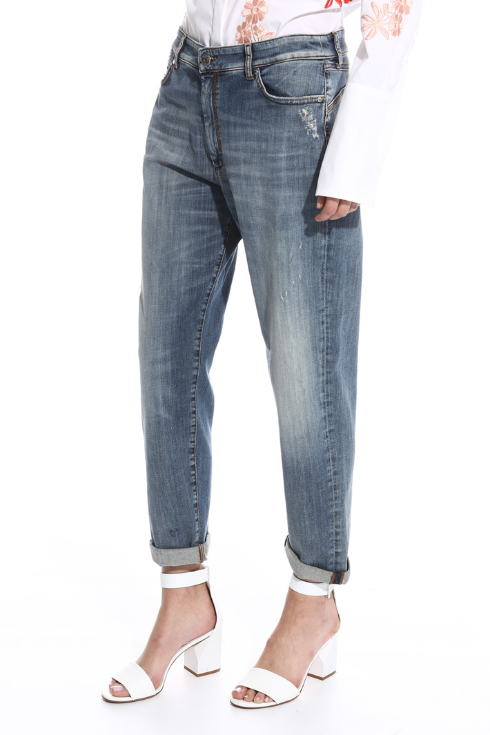 Jeans boyfriend a vita bassa Intrend Jeans boyfriend a vita bassa Intrend