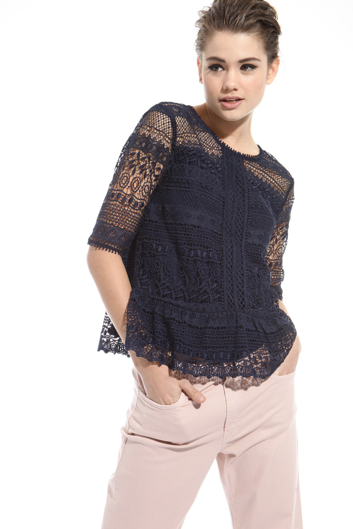 Top boxy macramé Intrend Top boxy macramé Intrend