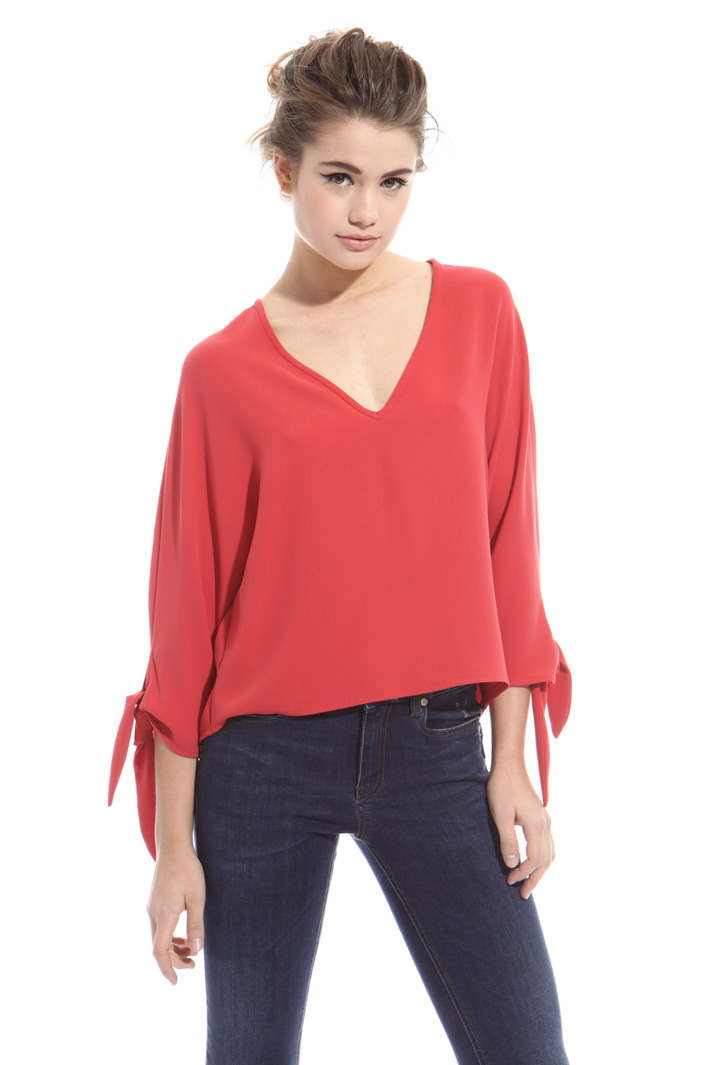 Top boxy in sablé fluido Intrend Top boxy in sablé fluido Intrend