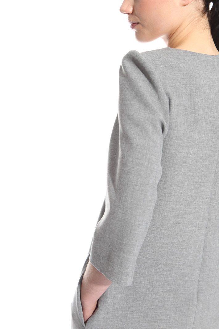 Puff sleeve dress Intrend Puff sleeve dress Intrend