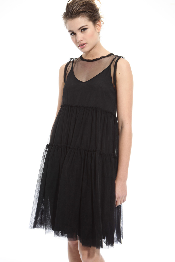 Abito a svasato in tulle Intrend Abito a svasato in tulle Intrend