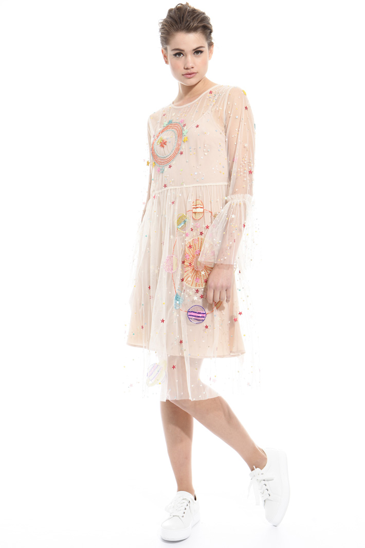 Abito in tulle ricamato Intrend Abito in tulle ricamato Intrend